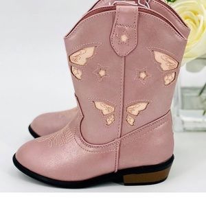 Cat & Jack Pink Cowboy / Cowgirl Boots